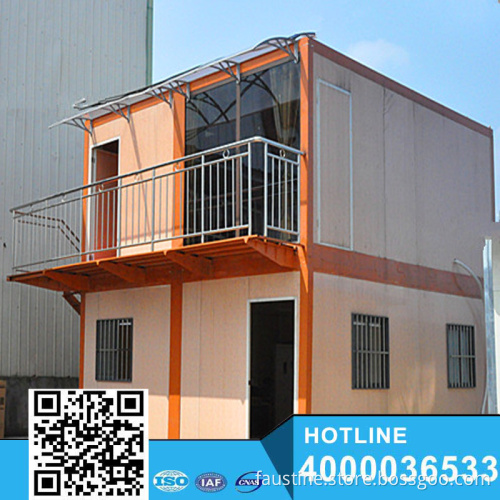 wooden appearance prefabricated private container house